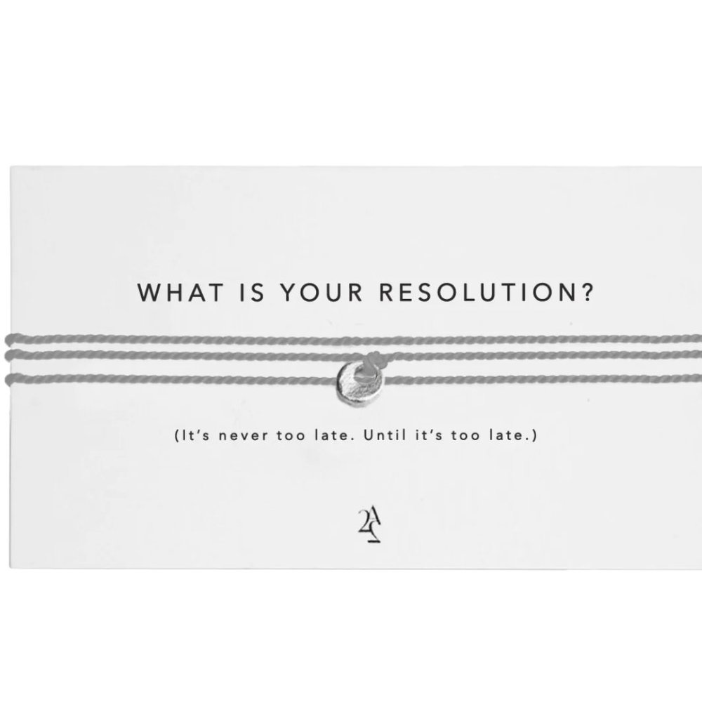 resolution wrap bracelet